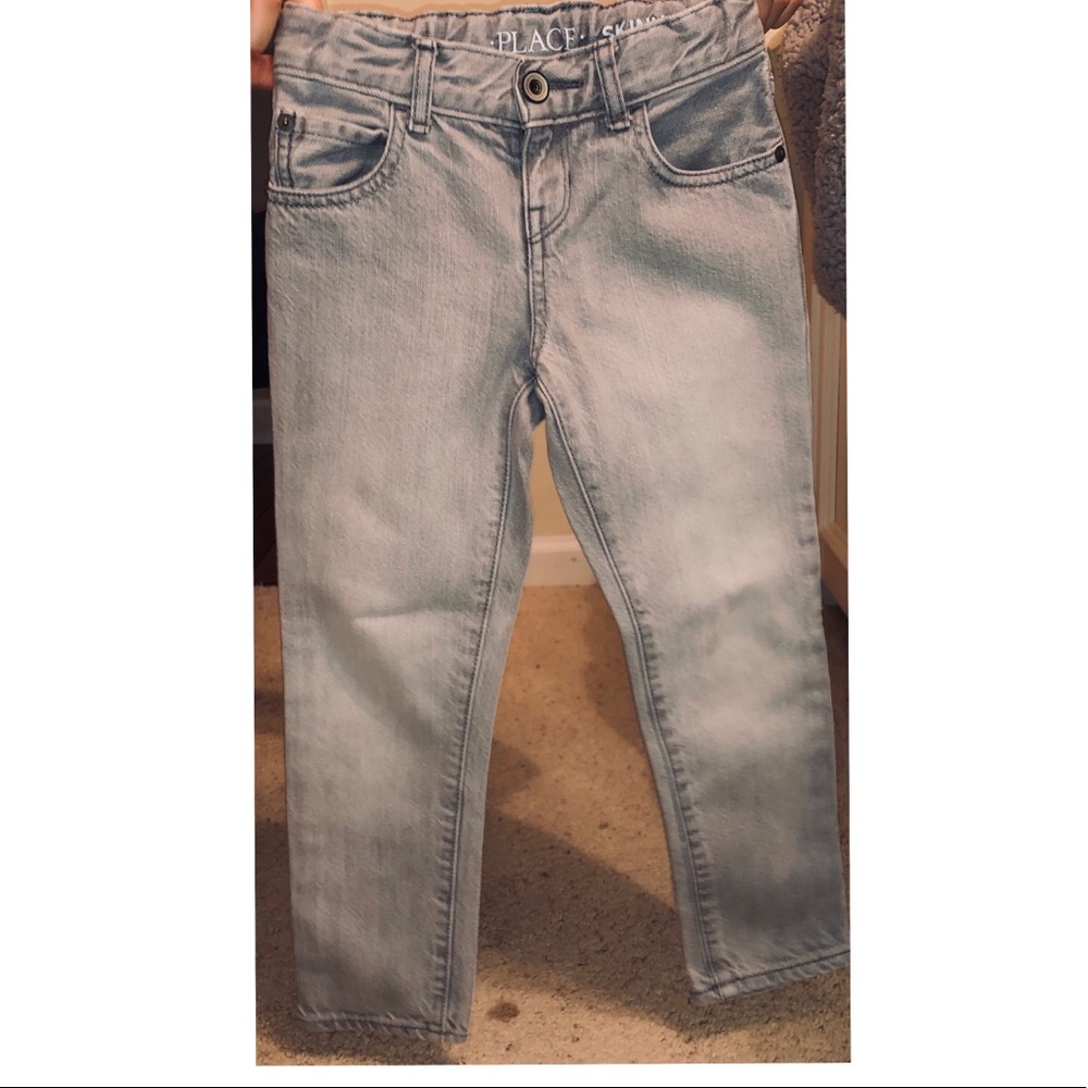 Gray jeans